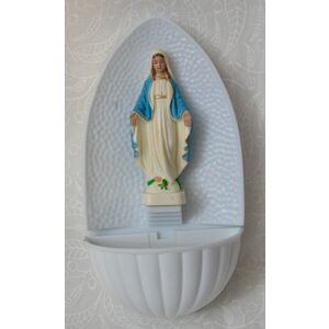 Plastic Water Font, Miraculous, 120mm x 67mm