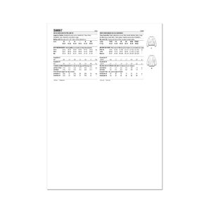 Simplicity Sewing Pattern S9897a Unisex Sweatshirt in Two Lengths sizes xs-xxl