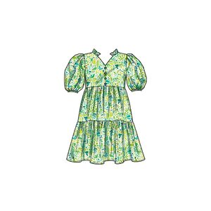 Simplicity Sewing Pattern S9900hh Children’s Girls’ Dress with Sleeve sizes3-6