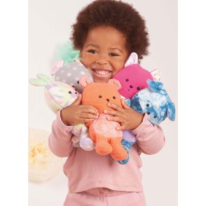 Simplicity Sewing Pattern S9909os Plush Animals By Carla Reiss Design