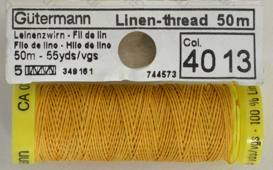 Gutermann Linen Thread, 50m Spool, A Strong Natural Thread, Select Colour - Imagen 11 de 63