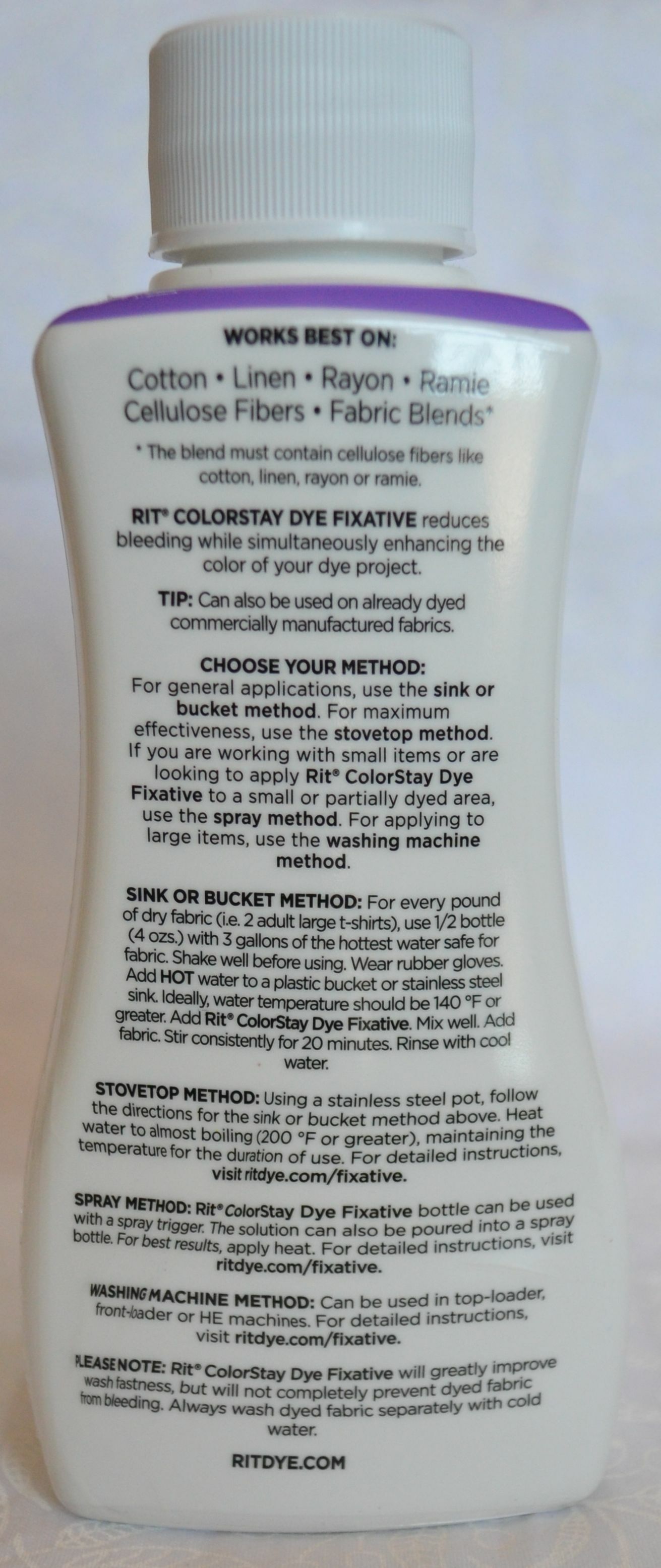 Rit 8oz ColorStay Dye Fixative