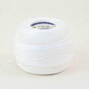 DMC Cebelia 40, #Blanc, Combed Cotton Crochet Thread 50g