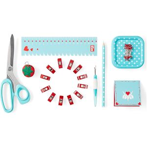 Prym Sewing Starter Kit, Mint, 23 x 17 x 6 cm