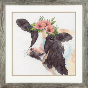 SWEET COW Counted Cross Stitch Kit #70-35386 by Dimensions