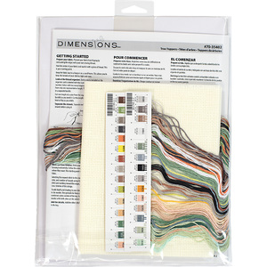 TREE TOPPERS Counted Cross Stitch Kit #70-35402 By Dimensions 30.4cm x 22.8cm (12" x 9")