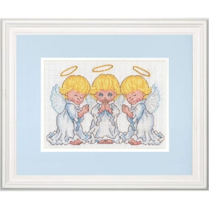 Dimensions LITTLE ANGELS Counted Cross Stitch Kit, 70-65167