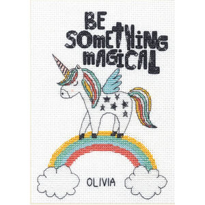 BE SOMETHING MAGICAL Counted Cross Stitch Kit 70-65218 by Dimensions