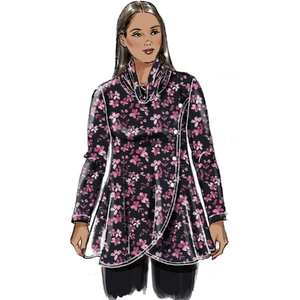 Women’s Knit Tops Sizes 30W-38W, Butterick Sewing Pattern 6962w3