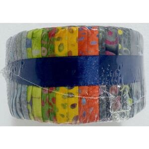 Batik Australia SHADES OF GREY Colour Wheel Jelly Roll, 40 x 2 1/2" Strips