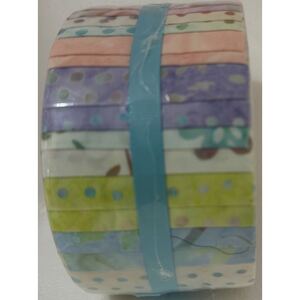Batik Australia WHIMSICAL Colour Wheel Roll, 40 x 2 1/2" Strips