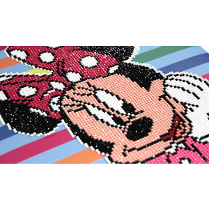 Diamond Dotz DOTZBOX MINNIE STRIPES DDB.010, 5D Diamond Painting Kit
