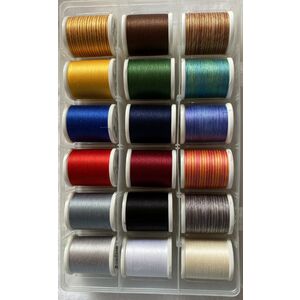 Madeira Cotona 50 Quilt Box Art No.8036, 18 x 1000m Cotona Spools