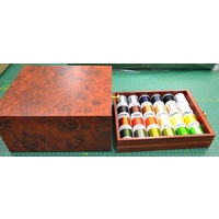 Madeira Mini Treasure Chest 8110, Rayon Embroidery Thread 200m x 48 Spool Chest