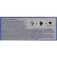 Madeira Avalon Wash Away Stabiliser (Solvy), 50cm x 25m Full Roll Transparent