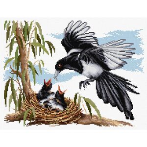 Australian Birds, 3 Counted Cross Stitch Charts by Country Threads FJP-1011-30-35