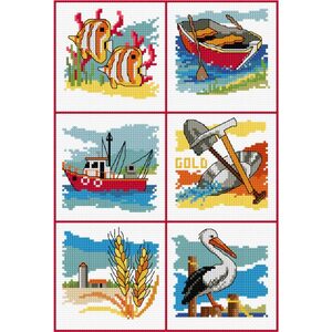 Grey Nomads Counted Cross Stitch Chart by Country Threads FJP-4022