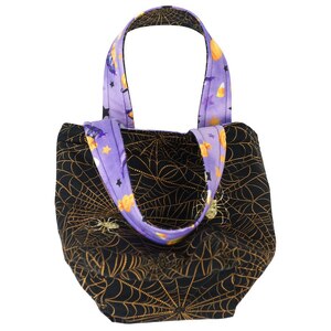 Reversible Treat Bag KIT - Sweet & Scary, Pattern, Fabric, Batting