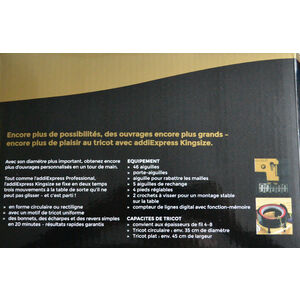 Addi Knitting Machine Addi express, Large, Machine King Size 46 Needle (RRP $449)