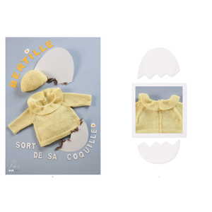 Bergere De France Magazine #01, 1 - 6 months Layette: Merinos 2.5 (60376)