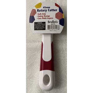 Sew Tasty 45mm Stick Rotary Cutter, Soft Grip, Assorted Colours