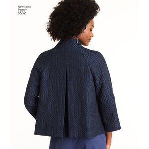 New Look Pattern 6532 Misses' Pants, Top and Jacket