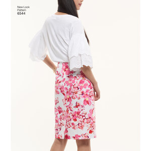 New Look Pattern 6544 Misses' Skirts and Pants