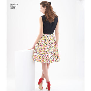 New Look Pattern 6553 Misses' Dress in Two Lengths