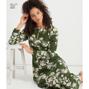New Look Sewing Pattern 6574 Misses' Dresses