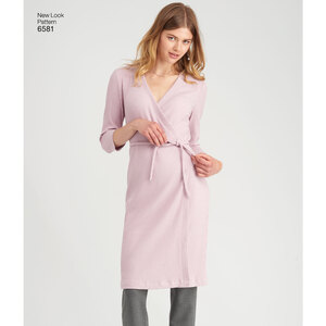 New Look Sewing Pattern 6581 Misses' Easy Knit Sportswear