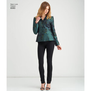 New Look Sewing Pattern 6583 Misses' Lined Jacket