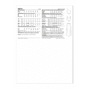 New Look Sewing Pattern N6741 Misses’ Two-Piece Dresses