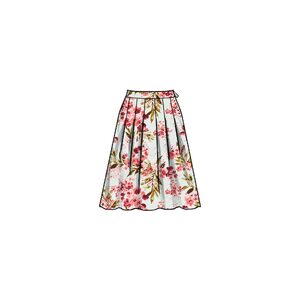 New Look Sewing Pattern N6755 Misses’ Skirt In Two Lengths