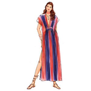 Misses' Caftan in Two Lengths New Look Sewing Pattern N6795