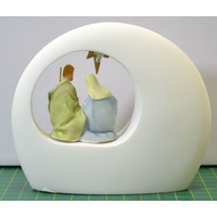 Nativity Scene, Battery Operated LED, 150 x 110mm, Resin, Peace On Earth