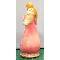 Angel Holding Boy, Christening Angel Boy Statue, 100 x 65mm, Beautiful Gift Item, New boxed