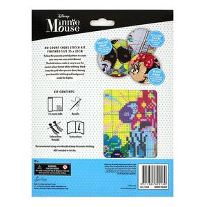 Disney MINNIE FOLIAGE 25x35cm No Count Cross Stitch Kit