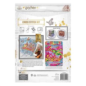 Harry Potter HOGWARTS LANDSCAPE No Count Cross Stitch Kit 48x58cm