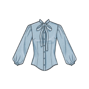 Simplicity Sewing Pattern S3032 Misses’ Blouses, K5 Sizes 8-16