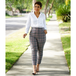 Simplicity Sewing Pattern 8749 Women's / Plus Size Mimi G Style Coat and Pant BB Sizes 20W-28W