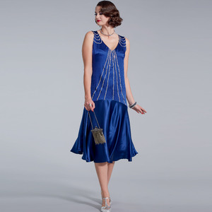 Simplicity Sewing Pattern S9088 Misses' Flapper Costumes H5 Sizes 6-14