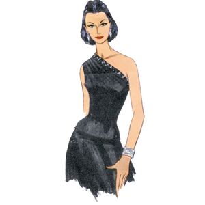 Simplicity Sewing Pattern S9634 Misses' Vintage Blouses and Cummerbund
