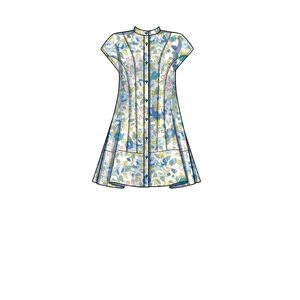 Simplicity Sewing Pattern 9641d5 Misses’ Button Down Dress sizes 4-12