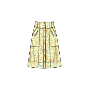 Simplicity Sewing Pattern S9710(K5) Misses’ Skirts Sizes 8-16