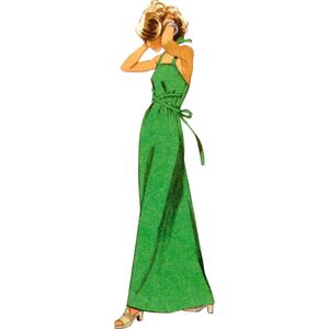 Sewing Pattern S9739 Misses Back-Wrap Dress and Jumper in Two Lengths