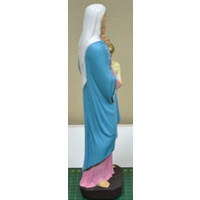 Mother & Child, Indoor / Outdoor Polyvinyl Statue 30cm, Virtually Unbreakable