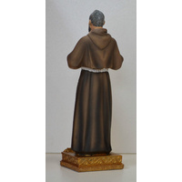 Saint Padre Pio Statue, Resin 14cm (5.5")