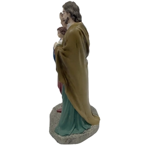 Veronese Mini Statue - Holy Family, 88mm High, Uniquely Hand-Made