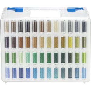 Mettler POLY SHEEN Thread Case with 96 Spools TCPS96-KIT