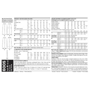 New Look Pattern 6005 Misses' Pants